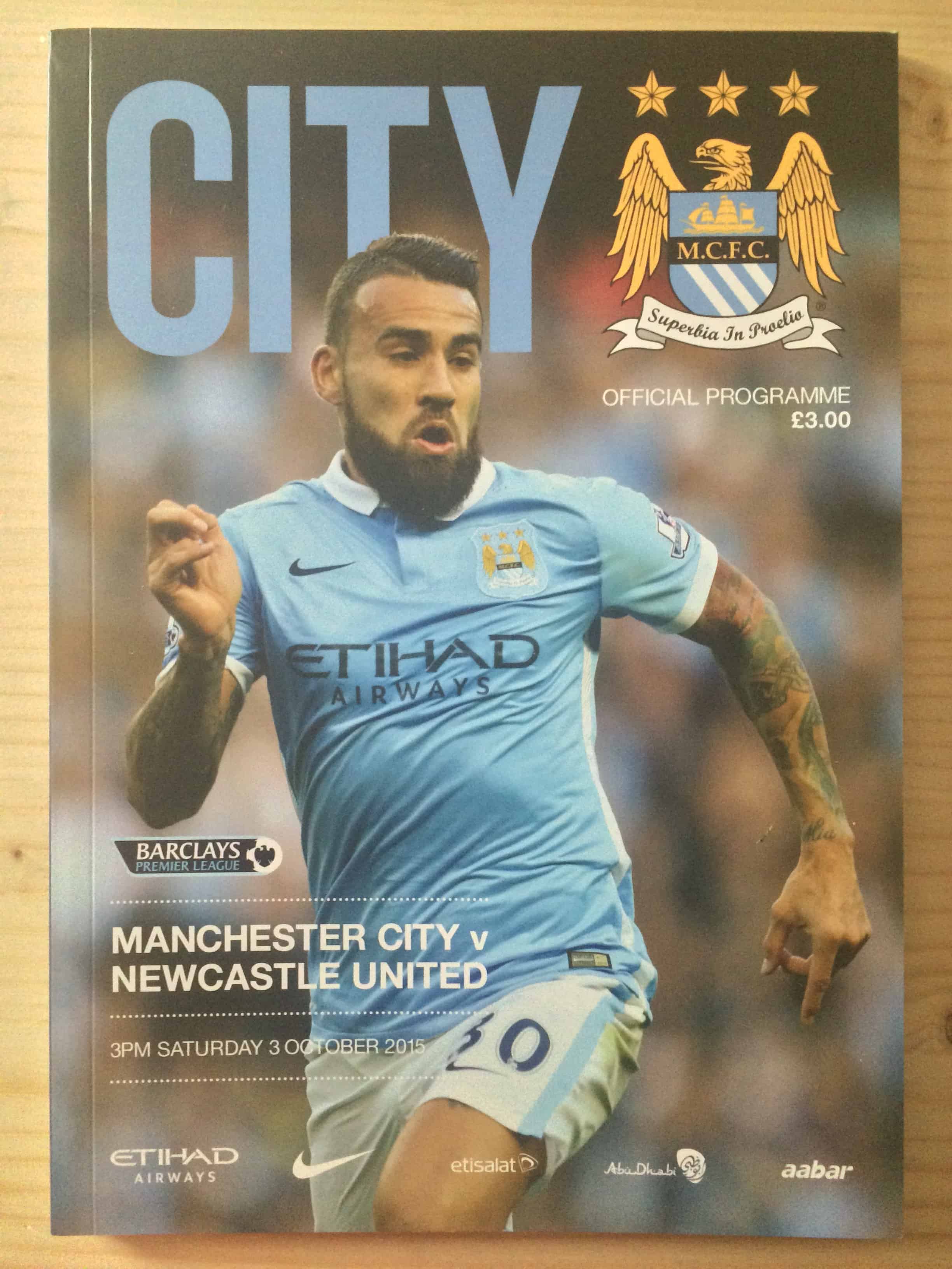 Manchester City FC v Newcastle United FC